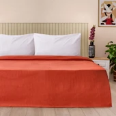 Soft Terra Çift Kişilik Pike - Kiremit - 200x220 cm - 1