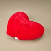 Soft Love Figürlü Yastık - Kırmızı - 45 cm - 3
