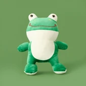 Soft Kurbağa Figürlü Yastık - Yeşil - 35x20 cm - 2