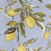 Soft Fresco Çift Kişilik Nevresim Takımı - Mavi - 3