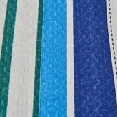 Soft Verano Tek Kişilik Pike Takımı - Mavi / Yeşil - 2