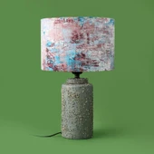 Lighting Arden Abajur - Gri / Renkli - 48,5x30x30 cm - 2