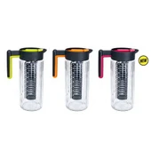 Çizgili Süzgeçli Detoks Sürahi - 1430 ml - Asorti - 1