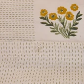 Soft Folky Çift Kişilik Nevresim Takımı - Beyaz - 3