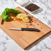 67633 Tırtıklı Soyma Bıçağı - Siyah - 8 cm - 1