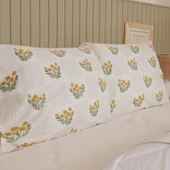 Soft Folky 2'li Yastık Kılıfı - Beyaz - 50x70 cm - 1