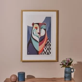 Deco Bear Tablo - Renkli - 50x70 cm - 1