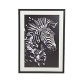 Deco Zebra Tablo - Siyah - 50x70 cm - 2