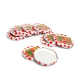 10'lu Kavanoz Kapağı - 8,2 cm - Asorti - 2