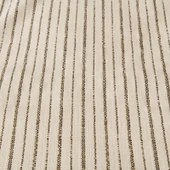 Soft Brisa Çift Kişilik Pike - Ekru / Siyah- 220x240 cm - 2