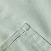 Soft Basic Tek Kişilik Düz Kenar Çarşaf - Yeşil - 160x240 cm - 2