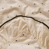 Soft Volute Çift Kişilik Nevresim Takımı - Krem - 3