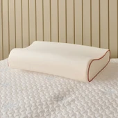 Soft Boyun Destekli Visko Yastık - Beyaz - 39x60 cm - 2