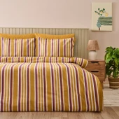 Soft Terralune Çift Kişilik Nevresim Takımı - Hardal - 1