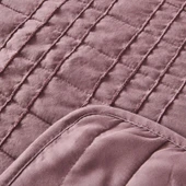 Soft Elit Çift Kişilik Yatak Örtüsü Seti - Mürdüm - 200x230 cm - 3