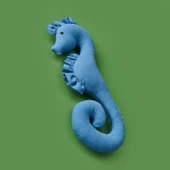 Soft Denizatı Figürlü Yastık - Mavi - 18x40 cm - 3