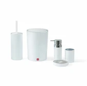 Lenox 5'li Banyo Aksesuar Seti - Beyaz - 2