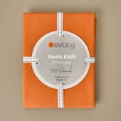 Soft 2'li Yastık Kılıfı - Turuncu - 50x70 cm - 3