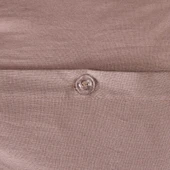 Soft Çift Kişilik Nevresim Takımı - Kahverengi - 3