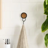 Tekli Askı - Siyah - 20 cm - 1