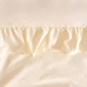 Soft Fırfırlı Tek Kişilik Nevresim Takımı - Taş - 3