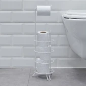 Yedekli Tuvalet Kağıtlığı - Beyaz - 1