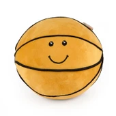 Soft Basket Topu Figürlü Yastık - Turuncu - 75x75 cm - 2