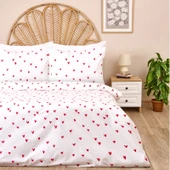 Soft Kalpli Çift Kişilik Nevresim Takımı - Kırmızı - 1