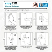 Easy Fix Kapaklı Tuvalet Kağıtlığı - 3