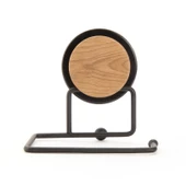 Wc Kağıtlığı - Siyah - 12 cm - 2