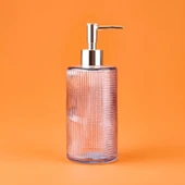 Star MNB03675 Cam Sıvı Sabunluk - Asorti - 20 cm - 1