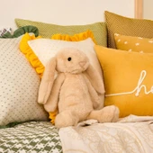 Soft Tavşan Figürlü Yastık - Asorti - 13x34 cm - 1