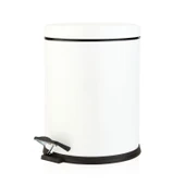Bath Pedallı Çöp Kovası - Beyaz - 5 lt - 2