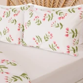 Soft Carlene Tek Kişilik Nevresim Takımı - Ekru / Yeşil - 3