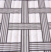 Soft Kareli Tek Kişilik Yatak Örtüsü - Beyaz - 160x230 cm - 2