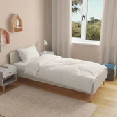 Soft Tek Kişilik Nevresim Takımı - Bej - 2