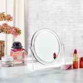 Store Yuvarlak Makyaj Aynası 4x Yakınlaştırma - 1