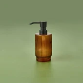 3'lü Cam Banyo Seti - Amber - 3