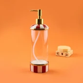 Maura Rossa Tekli Cam Sabunluk - Renkli / Sarı - 540 ml - 2