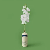 Exclusive Orkide Yapay Çiçek - Beyaz - 105 cm - 1