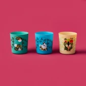 Secret Garden 3'lü Mum Seti - Renkli - 100 gr - 1