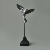 Deco Uccello Dekor - Siyah / Gümüş - 32 cm - 1