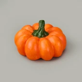 Deco 3'lü Bal Kabağı Obje - Turuncu - 5 cm - 3