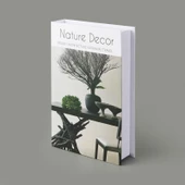 Deco Nature Decor Dekoratif Kutu - Beyaz / Siyah - 27 cm - 3