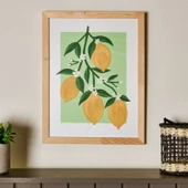 Deco Lime Cello Duvar Panosu - Sarı / Açık Yeşil - 30x40 cm - 1