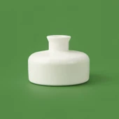 Deco Carly Şamdan - Beyaz - 7x9 cm - 3