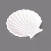 Deco İstiridye Dekor - Beyaz - 10 cm - 2