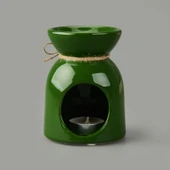 Deco Buhurdanlık - Yeşil - 11,5 cm - 1