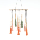Deco African Dekoratif Süs - Renkli - 40x30 cm - 1