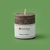 Deco Belluno Mum - Koyu Gri - 8 cm - 1